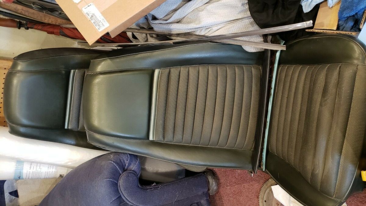 1968 Green Ford Mustang Coupe