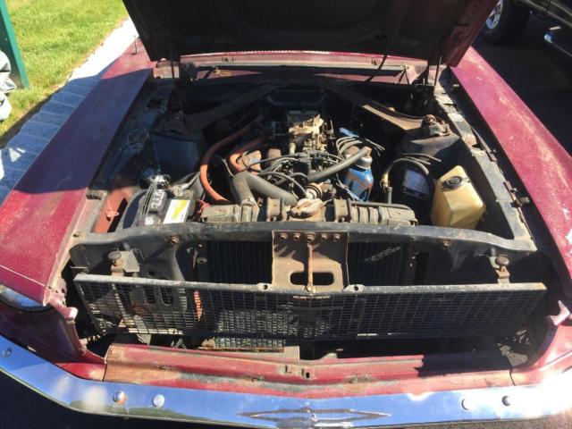 1968 Burgundy Ford Mustang Coupe