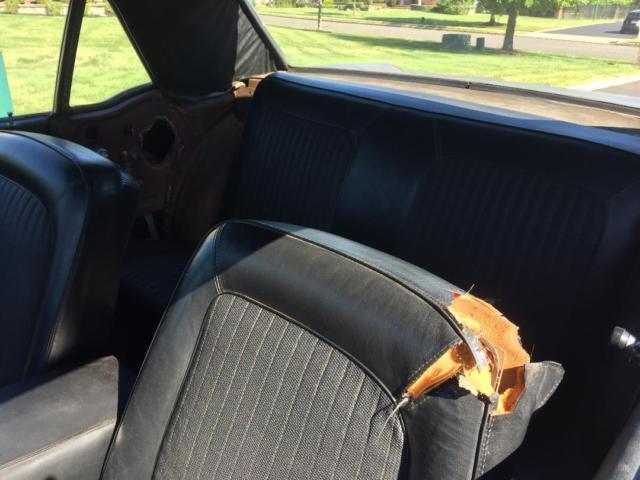 1968 Burgundy Ford Mustang Coupe