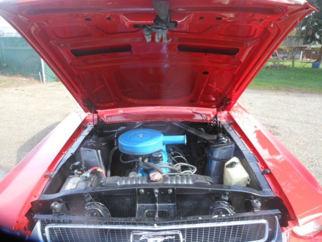 1968 Red Ford Mustang Coupe