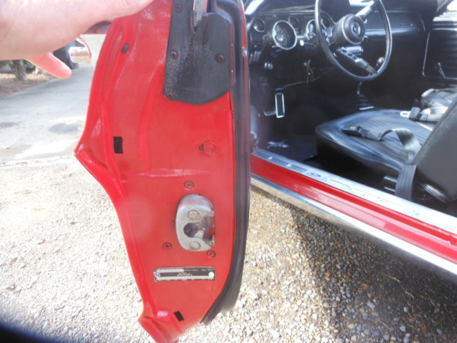 1968 Red Ford Mustang Coupe