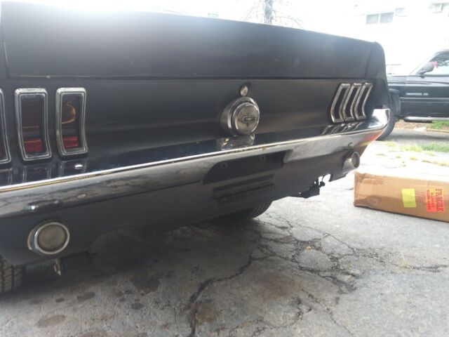 1968 Black Ford Mustang Coupe