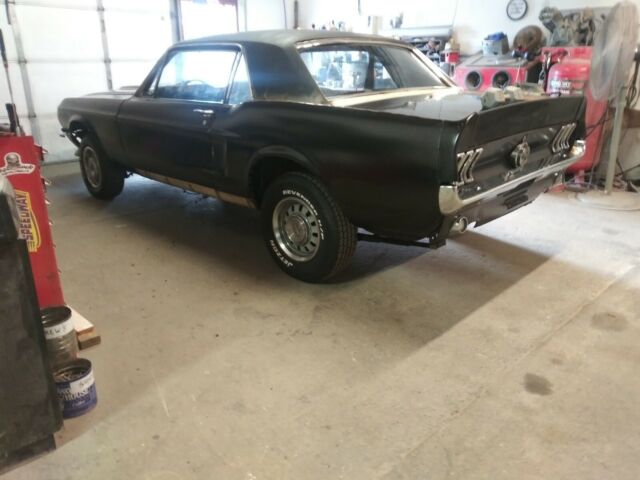 1968 Black Ford Mustang Coupe