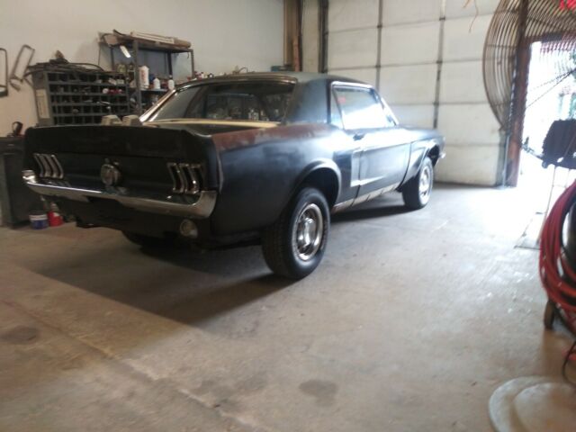 1968 Black Ford Mustang Coupe