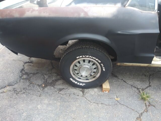 1968 Black Ford Mustang Coupe