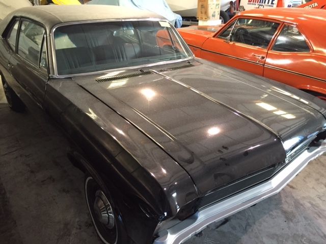 1968 Black Chevrolet Nova