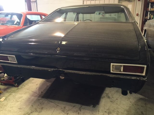 1968 Black Chevrolet Nova