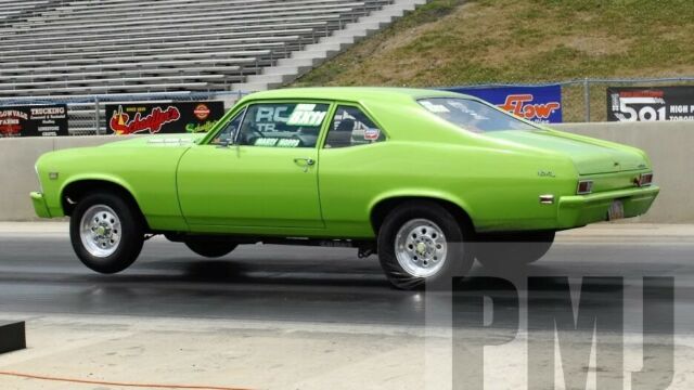 1968 Green Chevrolet Nova