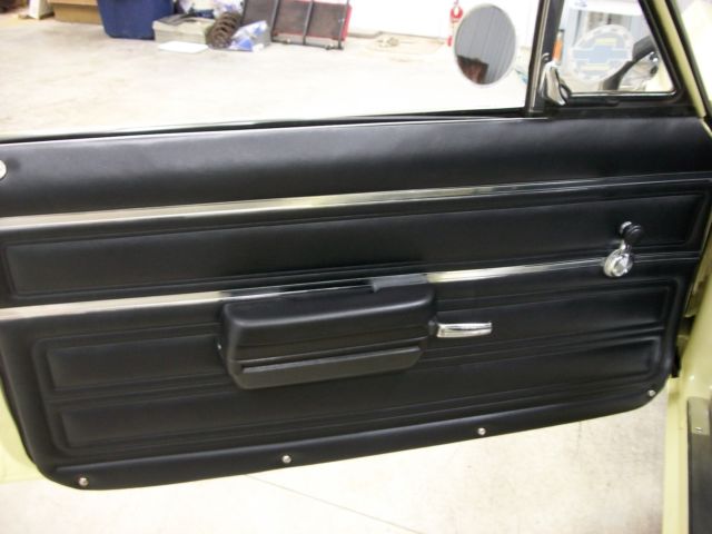 1968 Yellow Chevrolet Nova Coupe