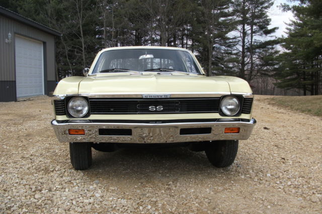 1968 Yellow Chevrolet Nova Coupe