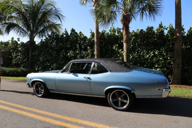 1968 Blue Met Chevrolet Nova Coupe