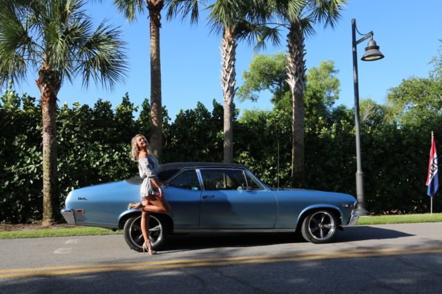 1968 Blue Met Chevrolet Nova Coupe