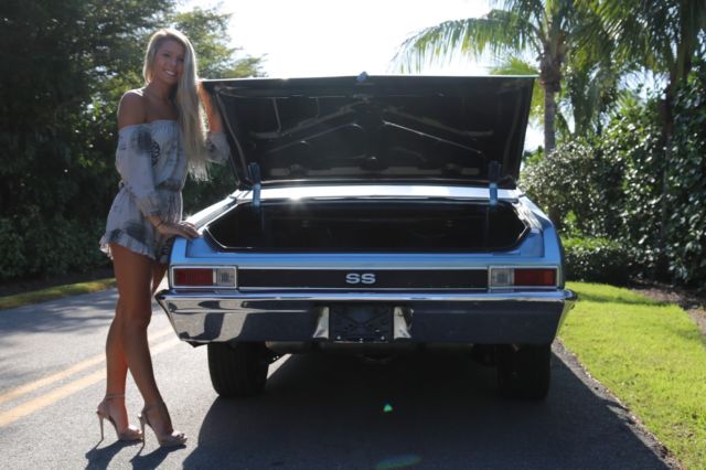 1968 Blue Met Chevrolet Nova Coupe