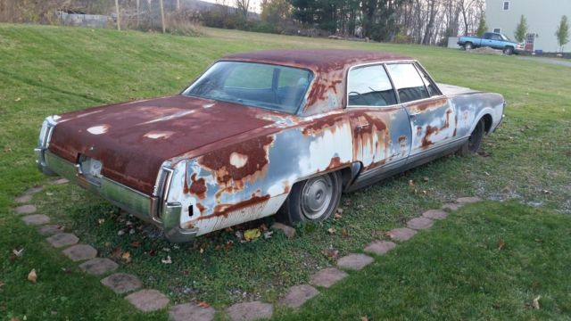1968 Burgundy Oldsmobile Ninety-Eight Coupe