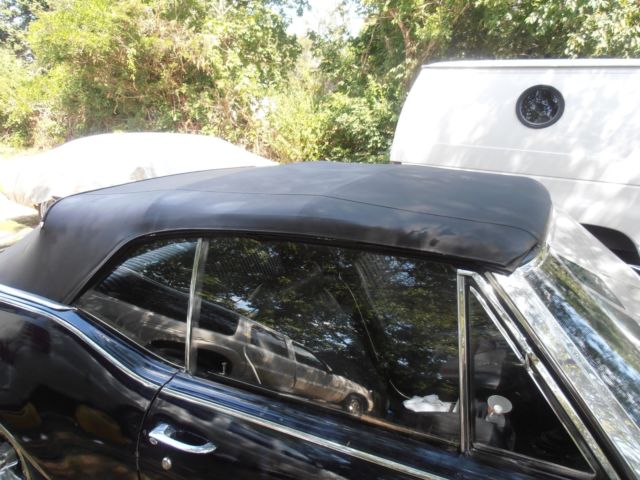 1968 Black Oldsmobile 442 Convertible