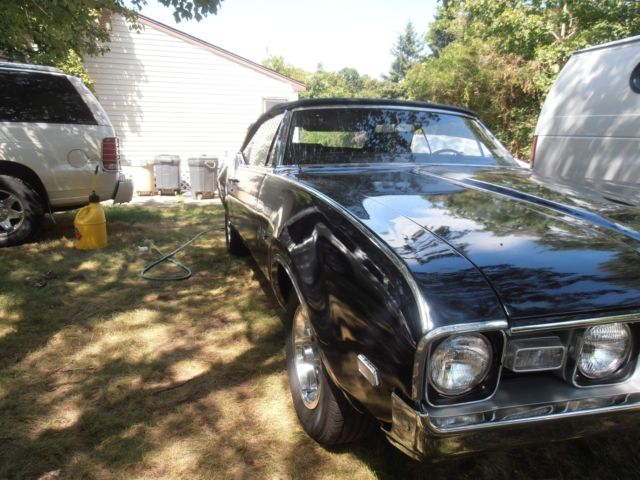 1968 Black Oldsmobile 442 Convertible