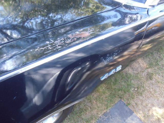 1968 Black Oldsmobile 442 Convertible