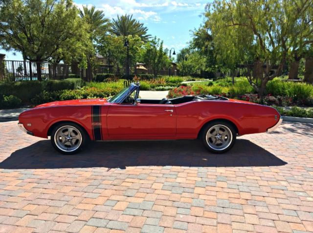 1968 Red Oldsmobile 442 Clone Convertible