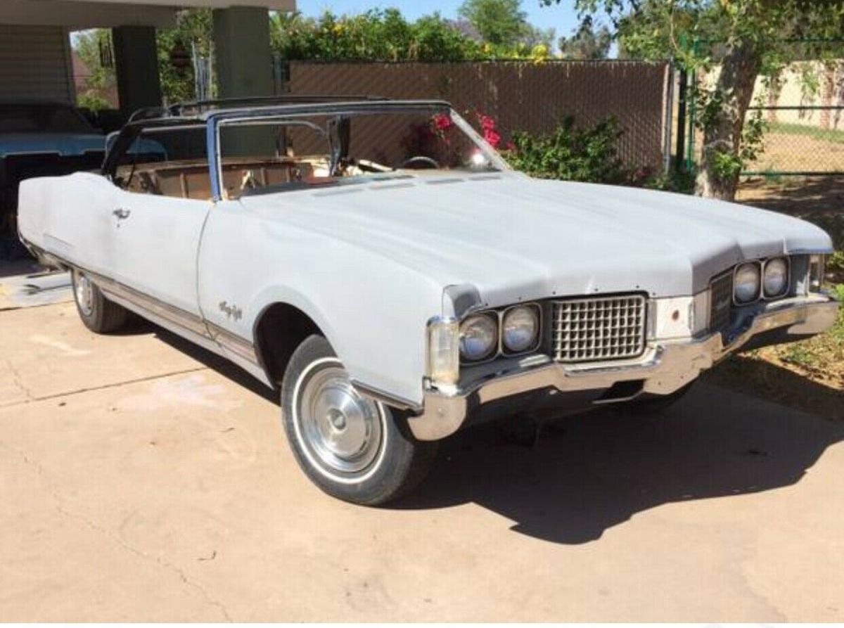 1968 Gray Oldsmobile Ninety-Eight Convertible