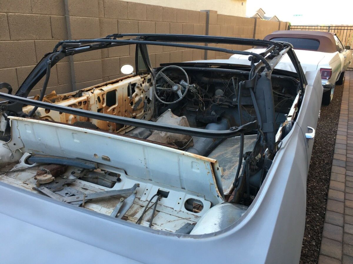 1968 Gray Oldsmobile Ninety-Eight Convertible