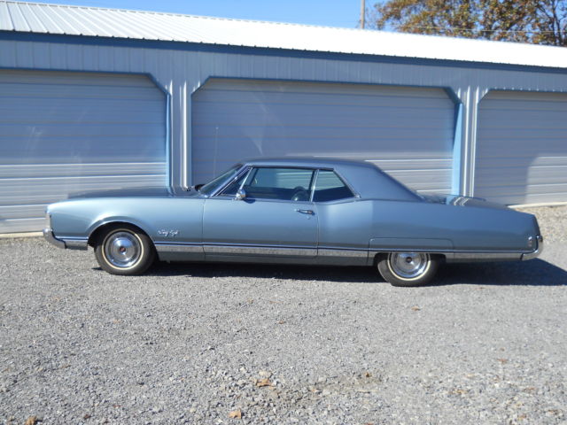 1968 Blue Oldsmobile Ninety-Eight Coupe