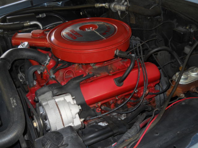 1968 Blue Oldsmobile Ninety-Eight Coupe