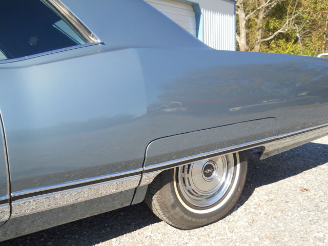 1968 Blue Oldsmobile Ninety-Eight Coupe