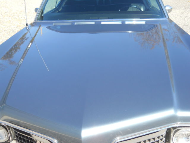 1968 Blue Oldsmobile Ninety-Eight Coupe