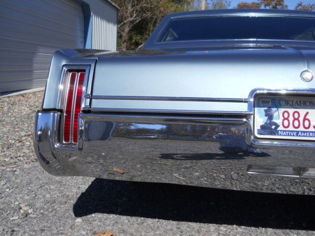 1968 Blue Oldsmobile Ninety-Eight Coupe