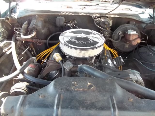 1968 Blue Oldsmobile Cutlass