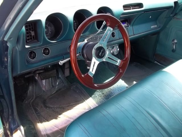 1968 Blue Oldsmobile Cutlass