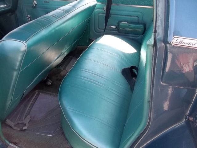 1968 Blue Oldsmobile Cutlass