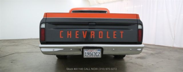 1968 Orange Chevrolet C10