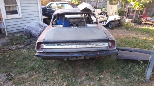 1968 Red Plymouth Barracuda