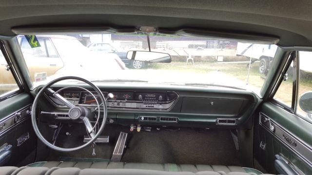 1968 Green Plymouth Fury 4 Door Hard Top