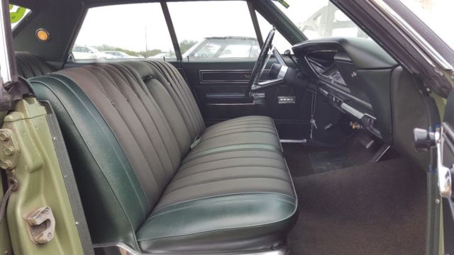 1968 Green Plymouth Fury 4 Door Hard Top
