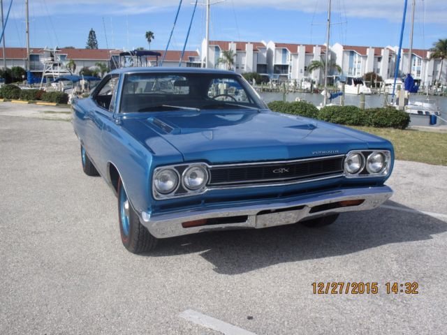 1968 B5 Blue Plymouth GTX