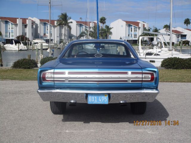 1968 B5 Blue Plymouth GTX