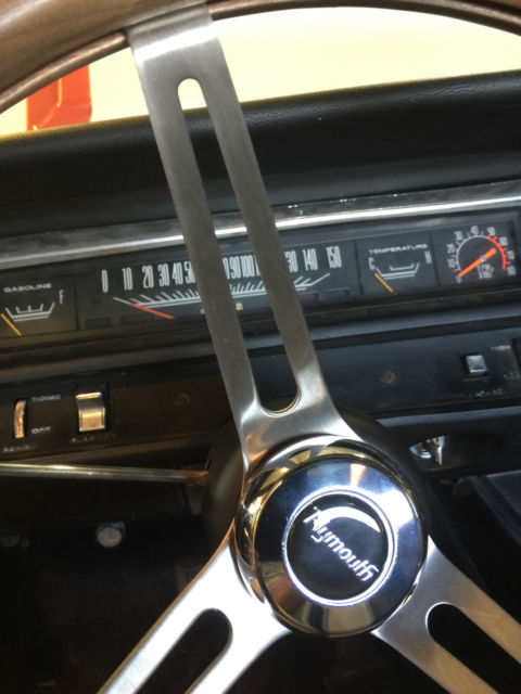 1968 Polor White Plymouth GTX U/K