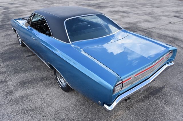 1968 Blue Plymouth GTX 2 door Hardtop