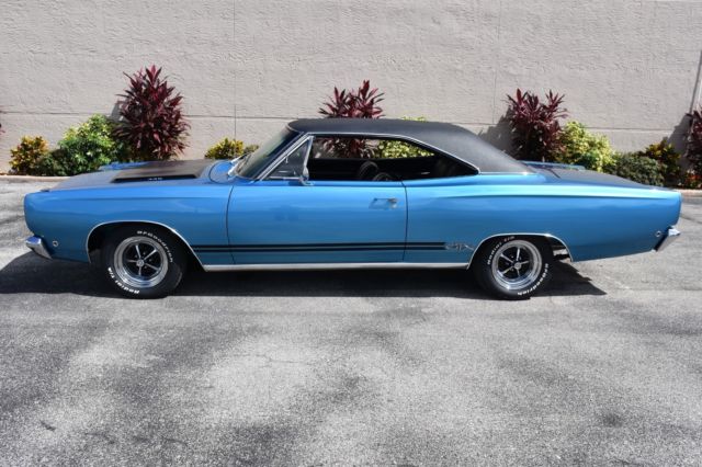 1968 Blue Plymouth GTX 2 door Hardtop