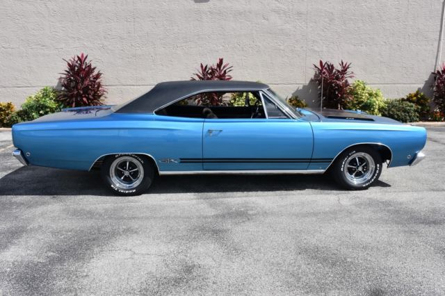 1968 Blue Plymouth GTX 2 door Hardtop