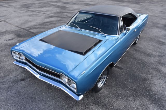 1968 Blue Plymouth GTX 2 door Hardtop