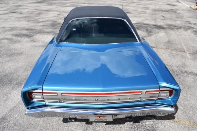 1968 Blue Plymouth GTX 2 door Hardtop