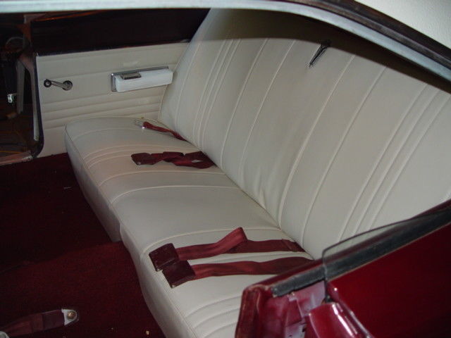 1968 Burgundy Plymouth GTX 2 dr hdtp