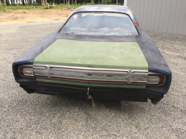 1968 Blue Plymouth GTX Coupe