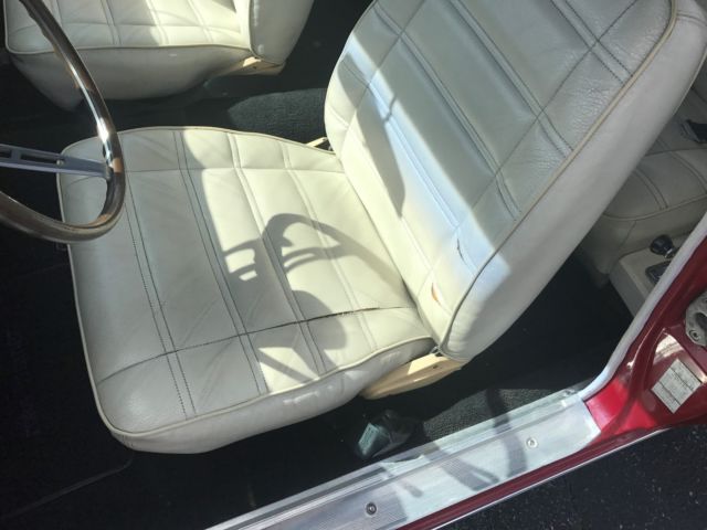 1968 Red Plymouth Road Runner Convertible