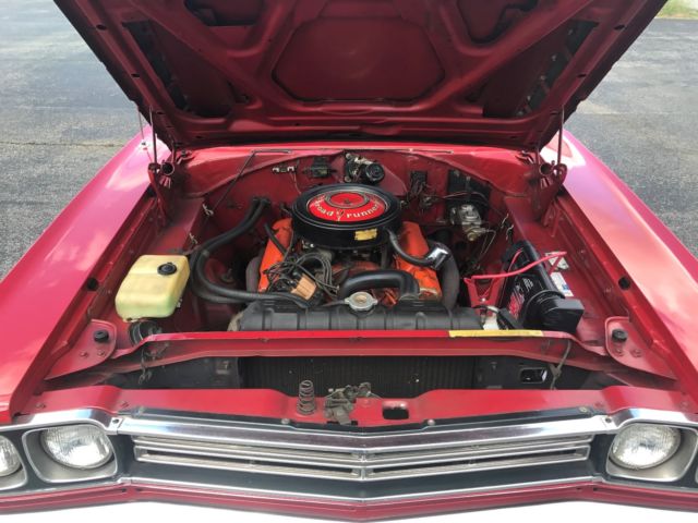 1968 Red Plymouth Road Runner Convertible