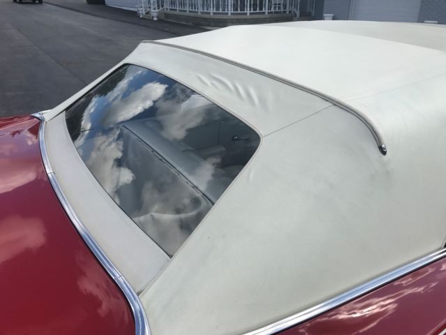 1968 Red Plymouth Road Runner Convertible