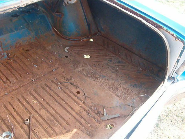 1968 Blue Plymouth Road Runner Coupe